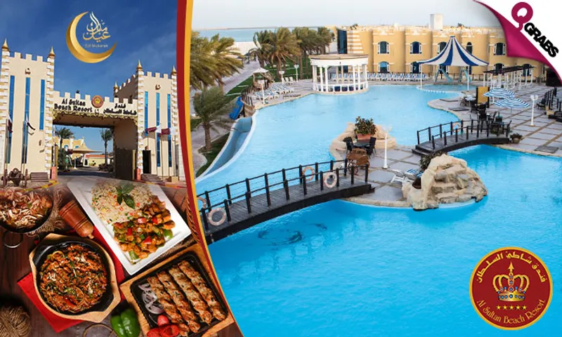 Eid Lunch OR Dinner Buffet with Resort Access at Al Sultan Resort!